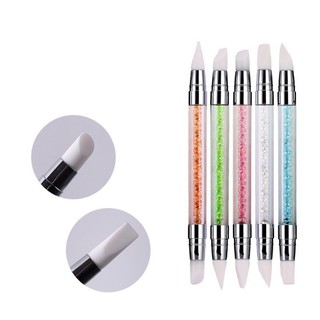 Bút đẩy stick silicon 2 đầu