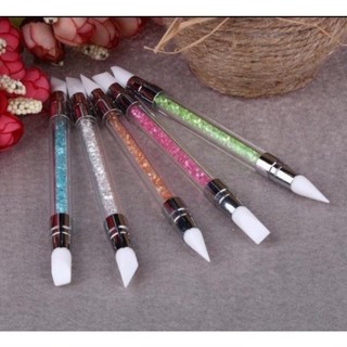 Bút đẩy stick silicon 2 đầu