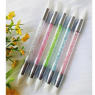 Bút đẩy stick silicon 2 đầu
