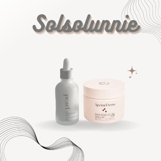 CB_077 Combo Kiera Triple Pearl Ampoule + Kem dưỡng Apomederm Whitening