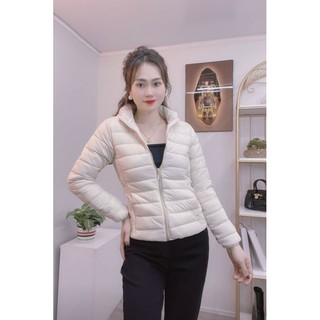 Áo khoác nữ UNi nhồi bông siêu ấm