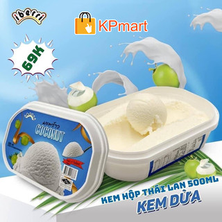 Kem hộp dừa iberri Coconut Tub Thái Lan 500ML