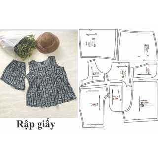 Rập giấy mã 661 - Rập bộ đùi (BẢN VẼ)