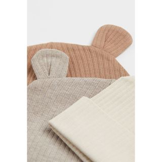 Set 3 mũ cotton bé trai bé gái H&M Auth