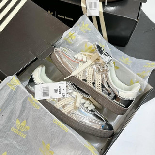 Giày thể thao Sneaker Samba bạc