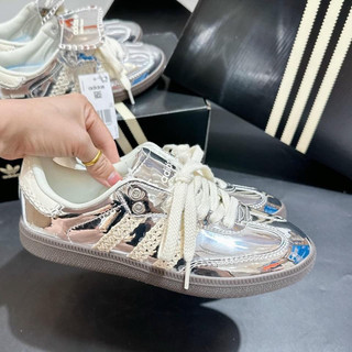 Giày thể thao Sneaker Samba bạc