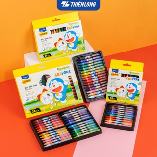  Bút Sáp Màu Colokit Doreamon Màu tô mịn ăn màu tốt ,màu sắc tươi sáng 