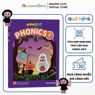 Sách dodo abc workbook - phonics 2 reading gate cho bé từ 5 đến 8 học ngữ âm, đánh vần tiếng anh