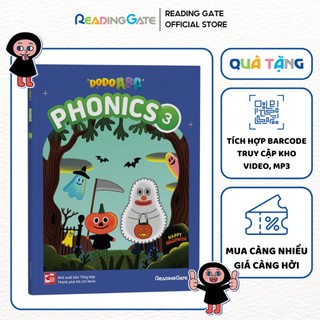 Sách dodo abc workbook - phonics 3 reading gate cho bé từ 5 đến 8 học ngữ âm, đánh vần tiếng anh