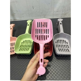 Xẻng hót phân mèo nhiều màu sắc giúp vệ sinh thuận tiện, dễ dàng