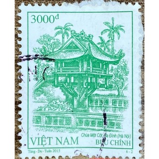 Tem việt nam 2015: phong cảnh chùa một cột