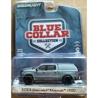 Store Minh Chung xe mô hình đồ chơi Greenlight 2024 Blue collar 2023 Chevrolet Silverado 1500