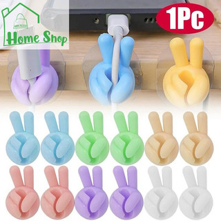 Kẹp cáp ngón tay cái - Cố định dữ liệu sạc - Quản lý cáp máy tính để bàn - Bộ sắp xếp cáp tự dính - Cuộn dây treo tường