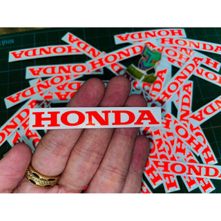 Tem chữ Honda phản quan 7.5cm dán trang trí xe