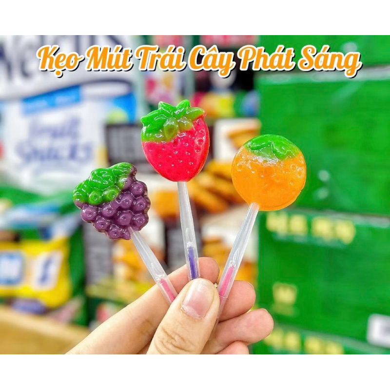 kẹo trái cây phát sáng