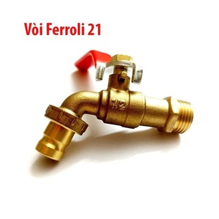 Vòi hồ đồng thau, nhựa abs 21mm,27mm
