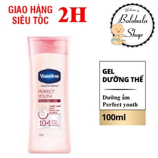 Sữa/ Gel Dưỡng Thể Trắng Da Ngăn Ngừa Lão Hóa Vaseline Healthy White Perfect 10 IN 1 350ml
