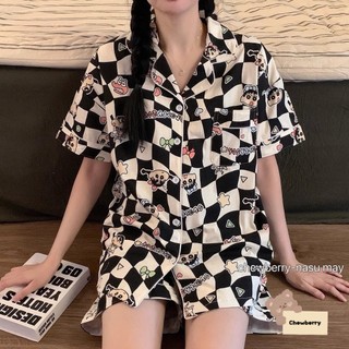 Đồ Ngủ Pijama Mặc Nhà, Set Đồ Nữ Thời Trang Chất Liệu Kate
