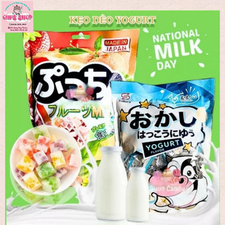 Kẹo dẻo trái cây , kẹo dẻo sữa chua bò Sakura Nhật Bản