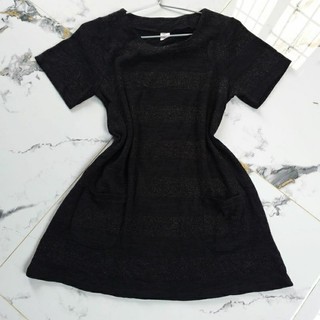 Đầm secondhand Nhật 1522 chất len phối kim tuyến rất đẹp co giãn tốt size (N>94cm D80cm) mới 99%