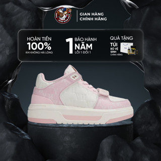 [ Chính Hãng Hidentag ] Giày MLB Chunky Liner NY Mid SS2025 Classic Monogram Phồi Màu Hồng Chính Hãng Cho Nữ Siêu Xinh