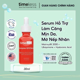 Serum cấp ẩm, ngừa lão hóa timeless coenzyme q10 30ml