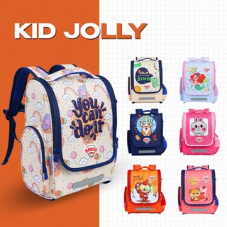Balo Học Sinh Thời Trang SAKOS KID JOLLY - Họa Tiết Dễ Thương, Siêu Nhẹ, Bảo Vệ Đôi Vai Và Cột Sống Của Trẻ