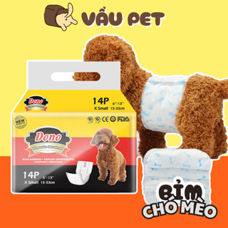 Bỉm Cho Chó Mèo Thấm Hút Tốt - Bỉm Chó Mèo Đực, Cái Vẩu Pet Shop