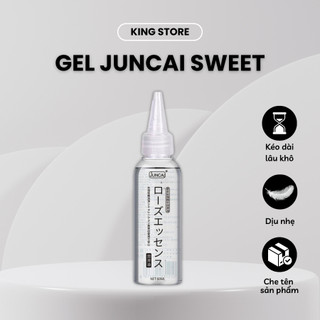 Gel bôi trơn Juncai Sweet 60ml tinh chất hoa hồng gốc nước tăng khoái cảm kéo dài quan hệ