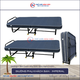 Giường phụ khách sạn - căn hộ extrabed - giường + đệm foam êm ái - hàng chính hãng