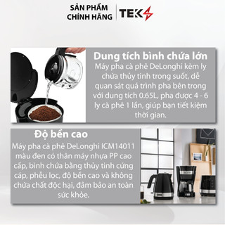 Máy Pha Cà Phê Delonghi ICM14011 - 650ml