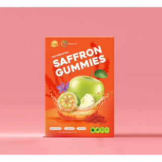 [CHÍNH HÃNG] Kẹo dẻo Saffron gummies giảm cân 3-5kg An toàn