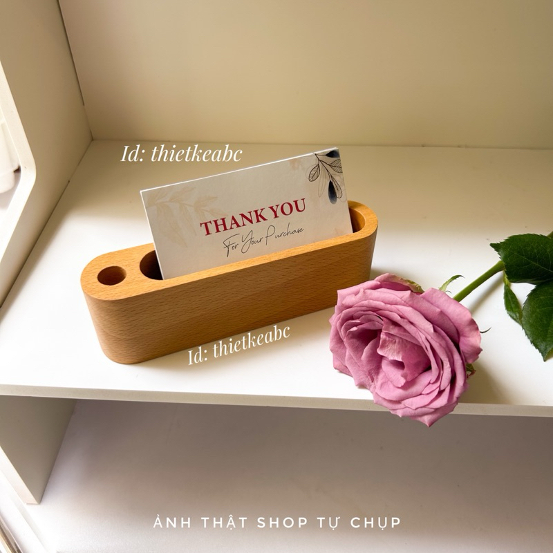 Hộp đựng name card bằng gỗ cao cấp, hộp đựng card visit rẻ đẹp