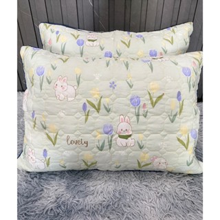 Vỏ gối nằm cotton đũi sơ đậu nành, vỏ gối nằm trần bông dày dặn kích thước 45x65cm được chọn mẫu LOẠI 1