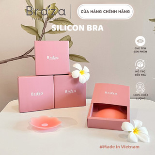 Dán Ti Nâng Ngực Dán Nhũ Hoa Silicone Cao Cấp BRAZA - 0100