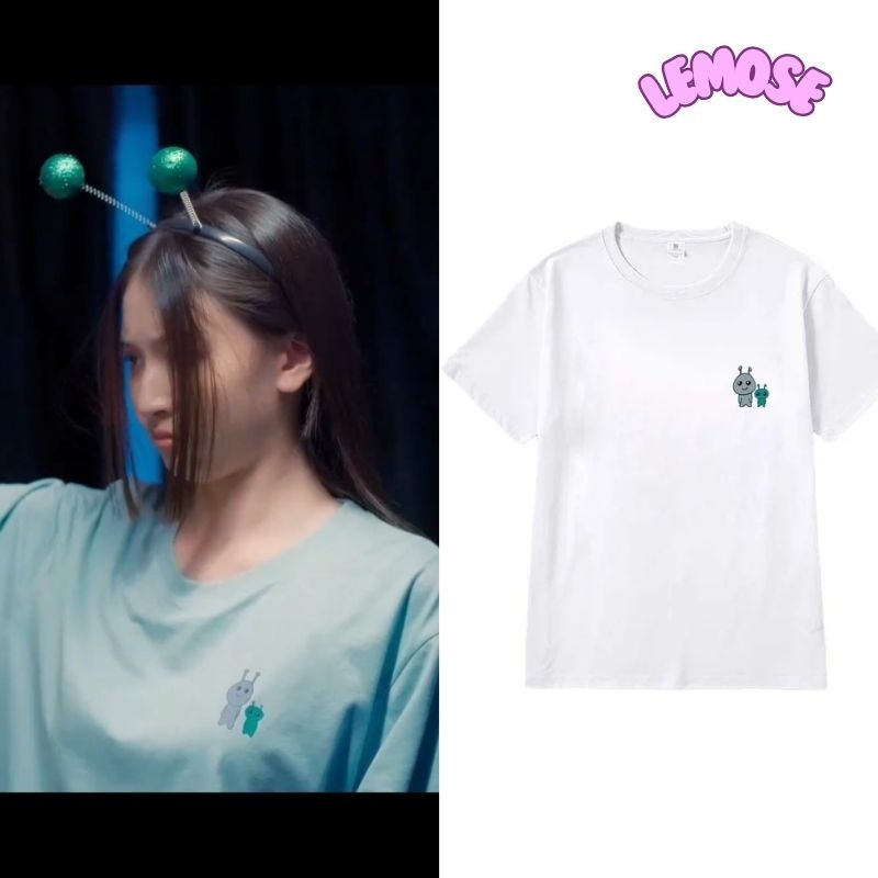 Áo Thun Aylin sizegap vải thoáng người ngoài hành tinh - Trái đất nghiêng 23.5 độ