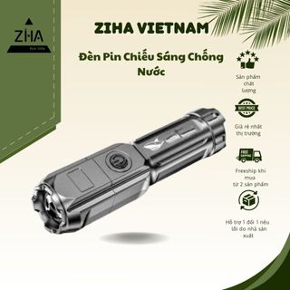 Đèn pin mini cầm tay, đèn pin siêu sáng chống nước