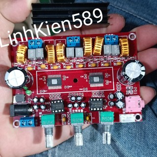 XH-M139 2.1 kênh kỹ thuật số khuếch đại công suất 12V-24V điện áp rộng TPA3116D2 2*50W + 100W chip 32 chân