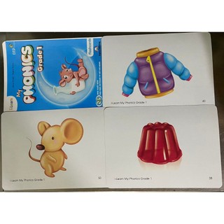 Flashcard i learn my phonics grade 1 - 2 (size a5)
