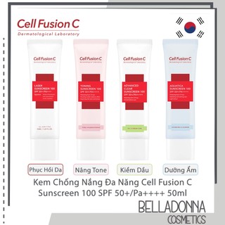 Kem Chống Nắng Cell Fusion C Sunscreen 100 SPF 50+/Pa++++ 50ml