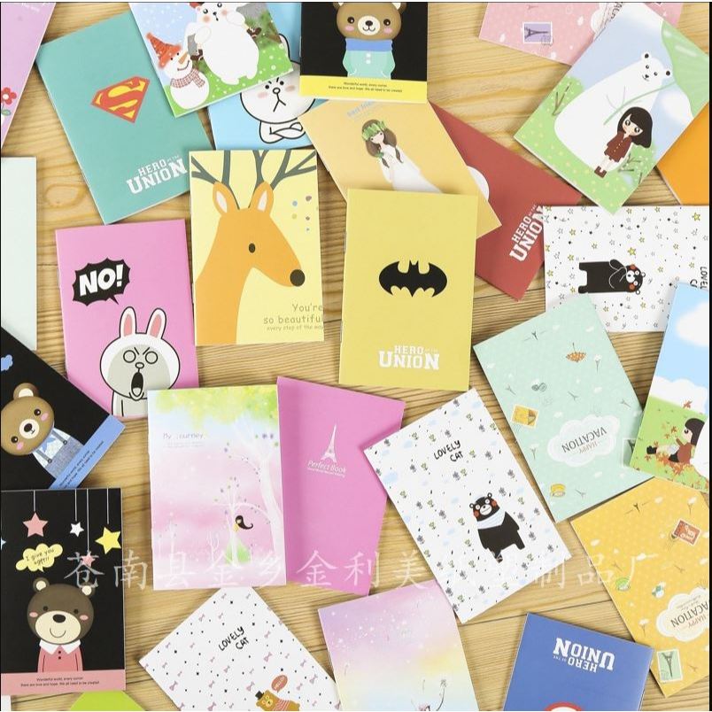 Sổ tay mini sổ note họa tiết dễ thương