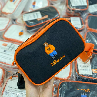 Túi wh.o mini 2 màu đeo chéo cho nữ