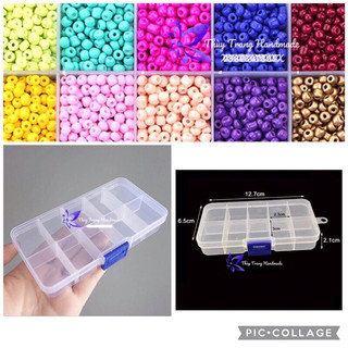 Hộp chia ngăn đựng cườm, trang sức, phụ kiện tiện dụng