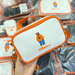 Túi wh.o mini 2 màu đeo chéo cho nữ