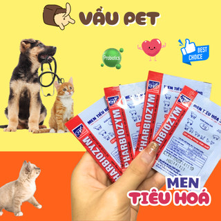 Men Tiêu Hóa Cho Chó Mèo Pharbiozym Gói Men Tiêu Hóa Chó Mèo Vẩu Pet Shop