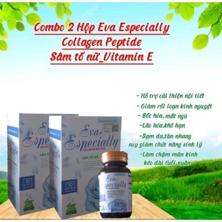  Eva Especially - Hỗ trợ cải thiện nội tiết tố,rối loạn kinh nguyệt,bốc hỏa,mất ngủ,sinh lý kém,khô âm đạo