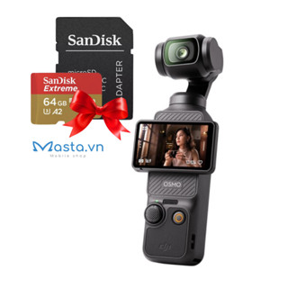 Camera hành động – DJI Osmo Pocket 3 Basic (Tặng kèm thẻ nhớ 64GB V2)