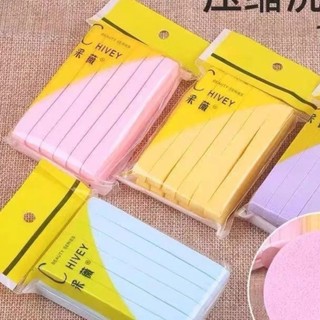 Bông bọt biển rửa mặt dạng nén