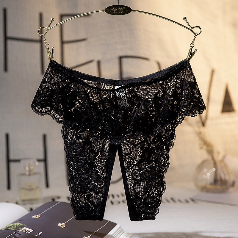 Quần lót nữ sexy DL13 kiểu xẻ khe gợi cảm kết hợp chất vải ren mềm mại quyến rũ | BigBuy360 - bigbuy360.vn