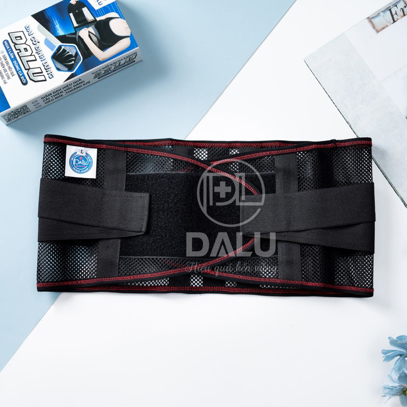 Đai cố định lưng cao cấp DALU- Đai chống thoái hóa, thoát vị đĩa đệm, cong vẹo cột sống HN